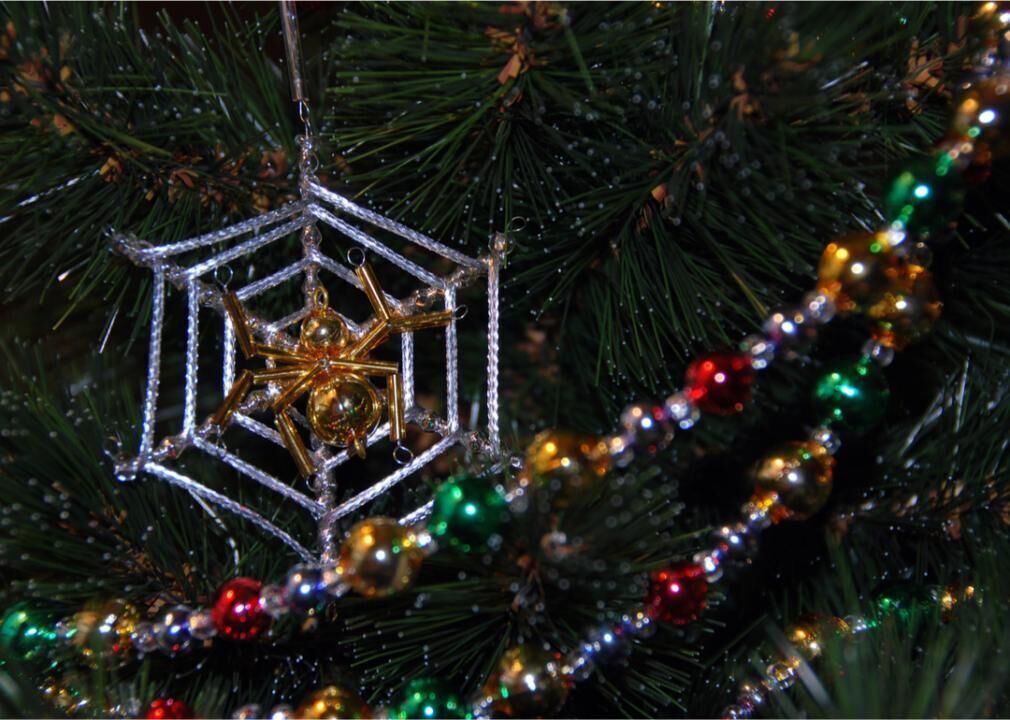Ukraine: Spider and the Christmas tree